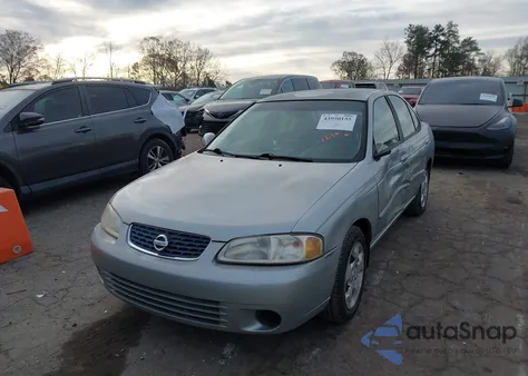 2003 Nissan Sentra Gxe z USA, uszkodzony, nr VIN 3N1CB51D63L817151